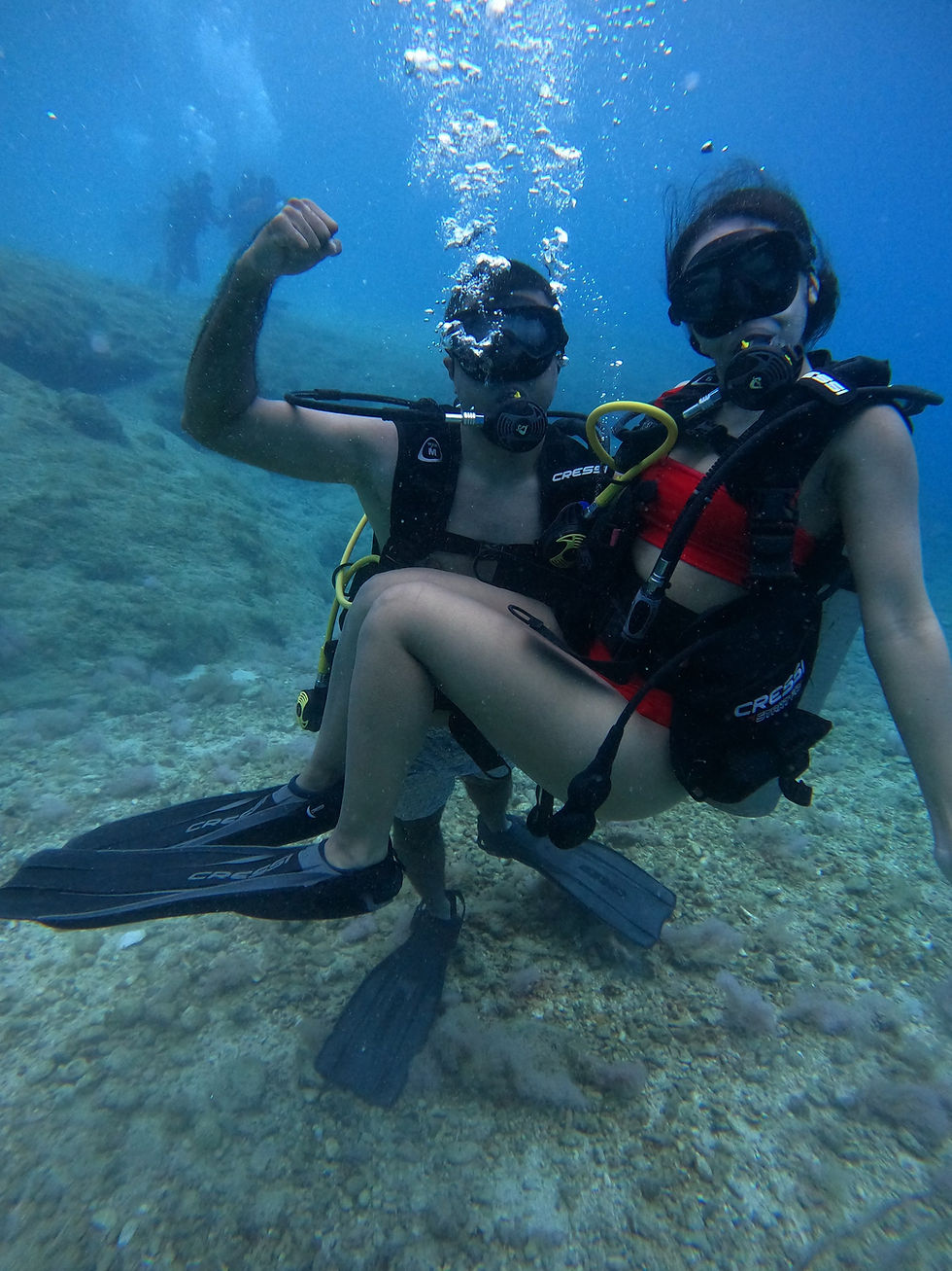 Miniatura: Buceo por primera vez 