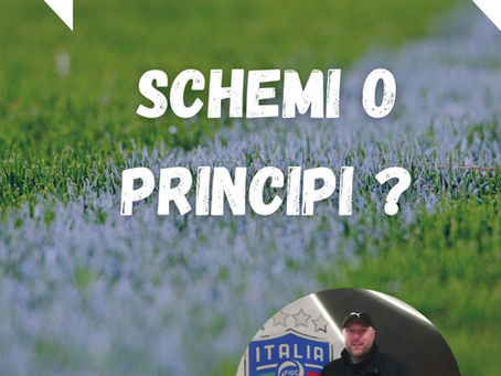 Alleni per schemi o per principi ? 🧢⚽
