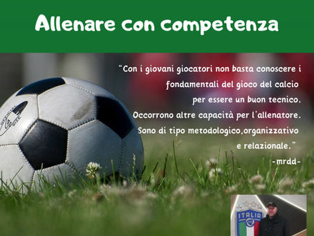 Allenare con competenza 🧢⚽