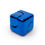 Thumbnail: Blue Gyro Metal Spinner Cube