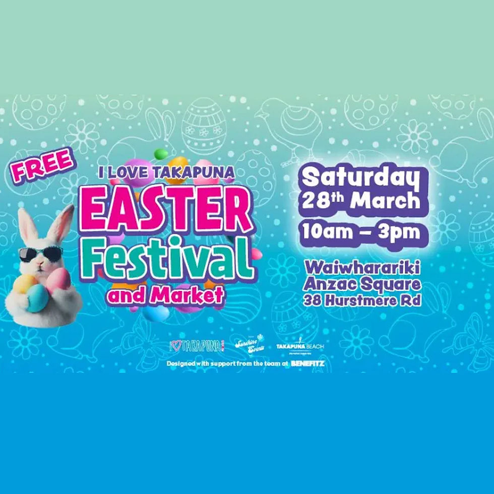 I Love Takapuna Easter Festival & Market 2026