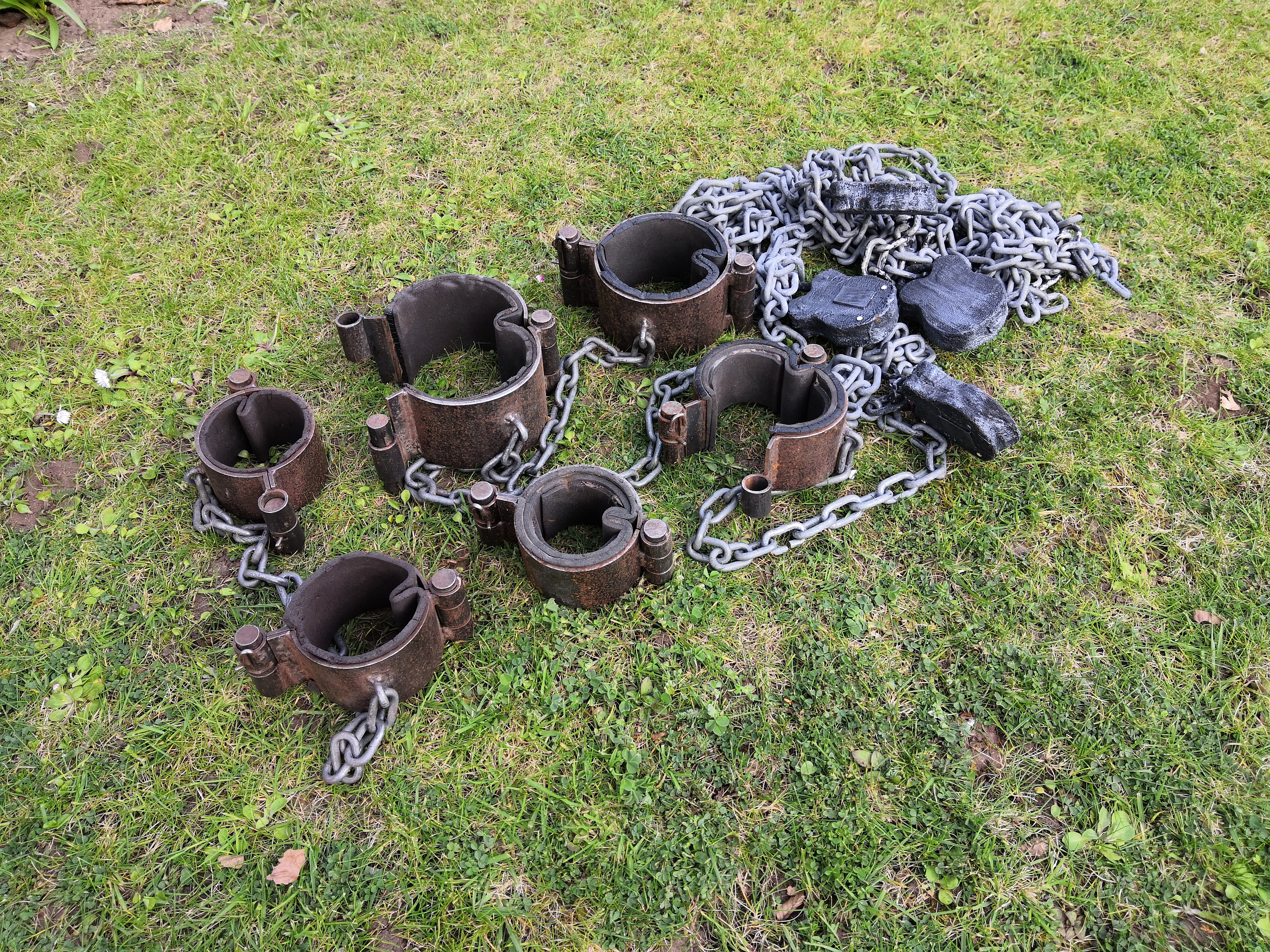 Prop Shackles with Foam Padlocks