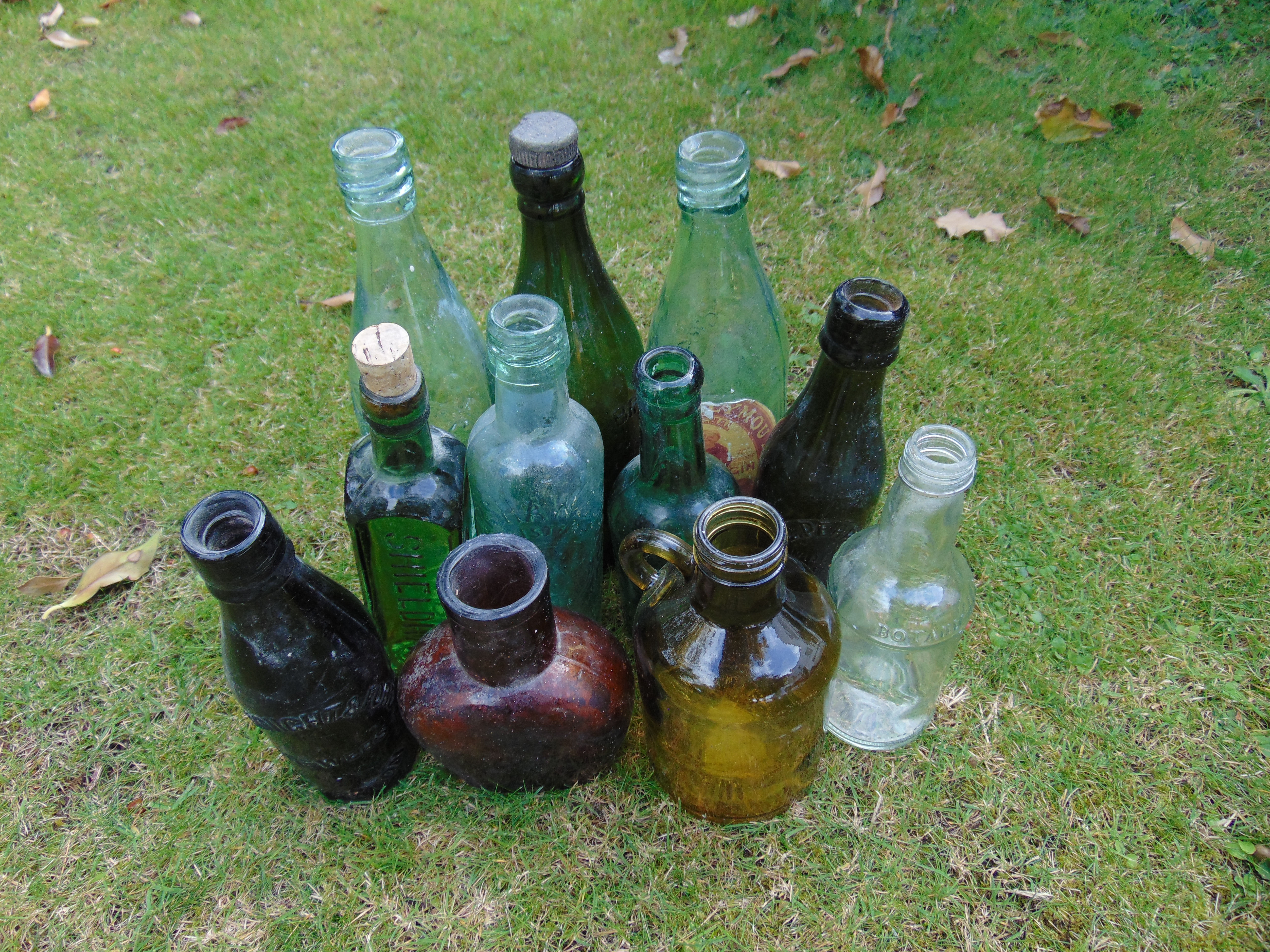 Selection of Vintage Bottles