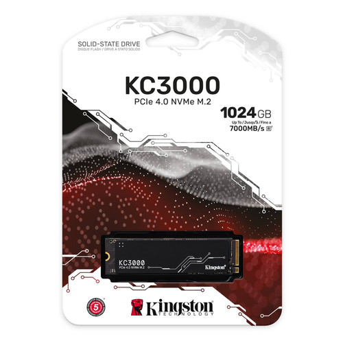 KINGSTON 1024G M.2 KC3000 SKC3000S/1024G 2280 NVME INTERNAL DRIVE