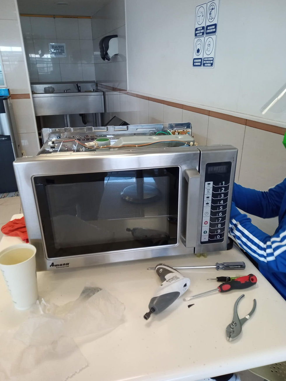 Reparación De Horno De Microondas Amana