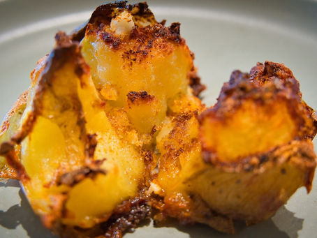 The Best Smashed Potatoes