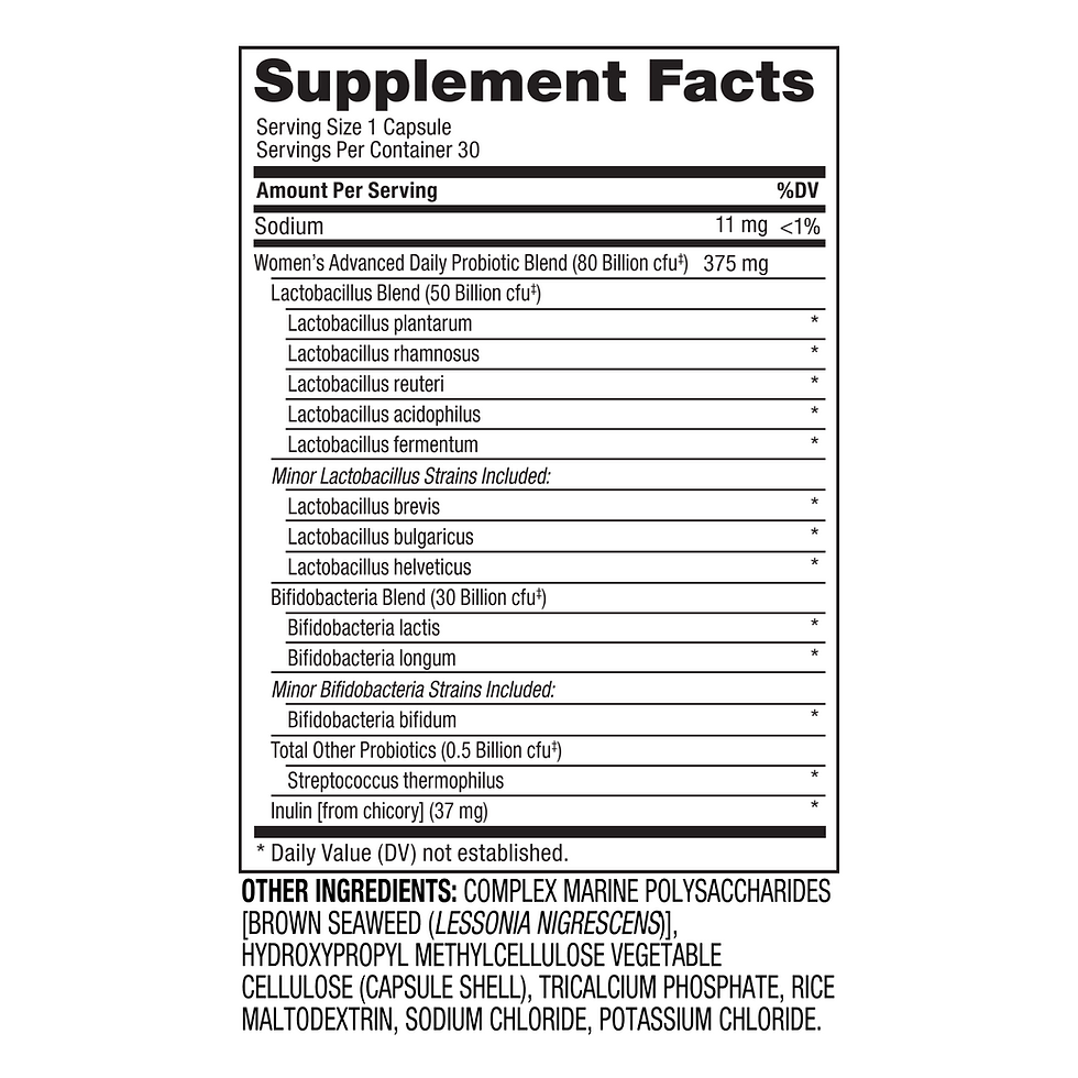 Thumbnail: Women's Daily 80B CFU Probiotic Capsules