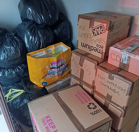 Moving boxes