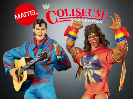 Mattel WWE Coliseum Collection Action Figure 2-Pack - Ultimate Warrior and Honkey Tonk Man