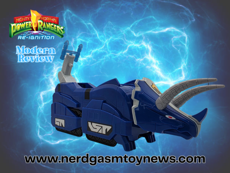 Review: Mighty Morphin Power Rangers Re-Ignition Triceratops Zord by Playmates Toys