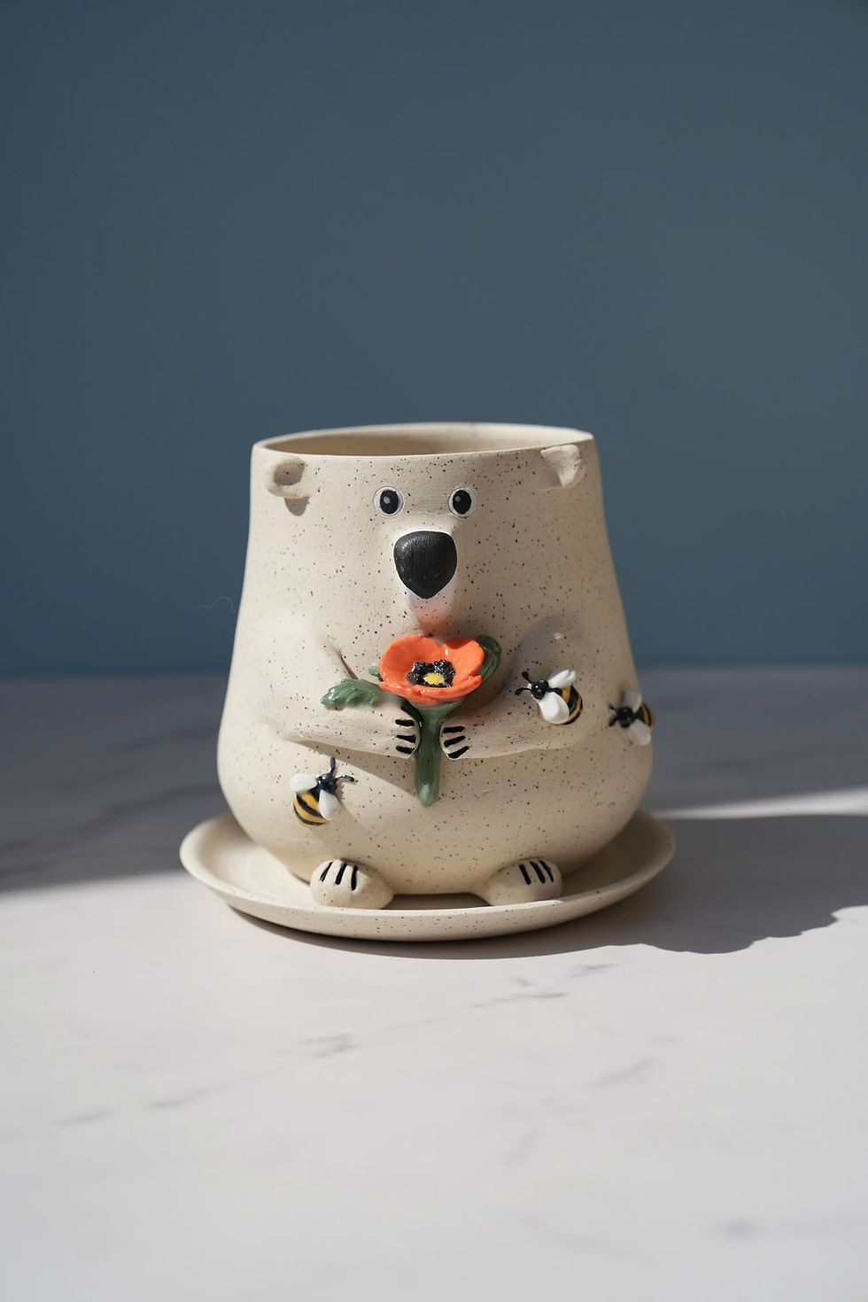 Spring Bear Pinch Pot