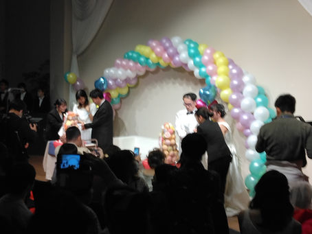 マーブルウエディング盛大に開催