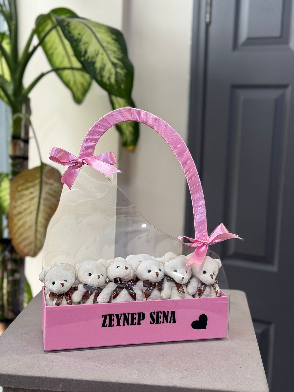 Küçük resim: Ayıcıklı Çanta Kutulu Kişiye Özel