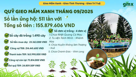 quỹ gieo mầm xanh