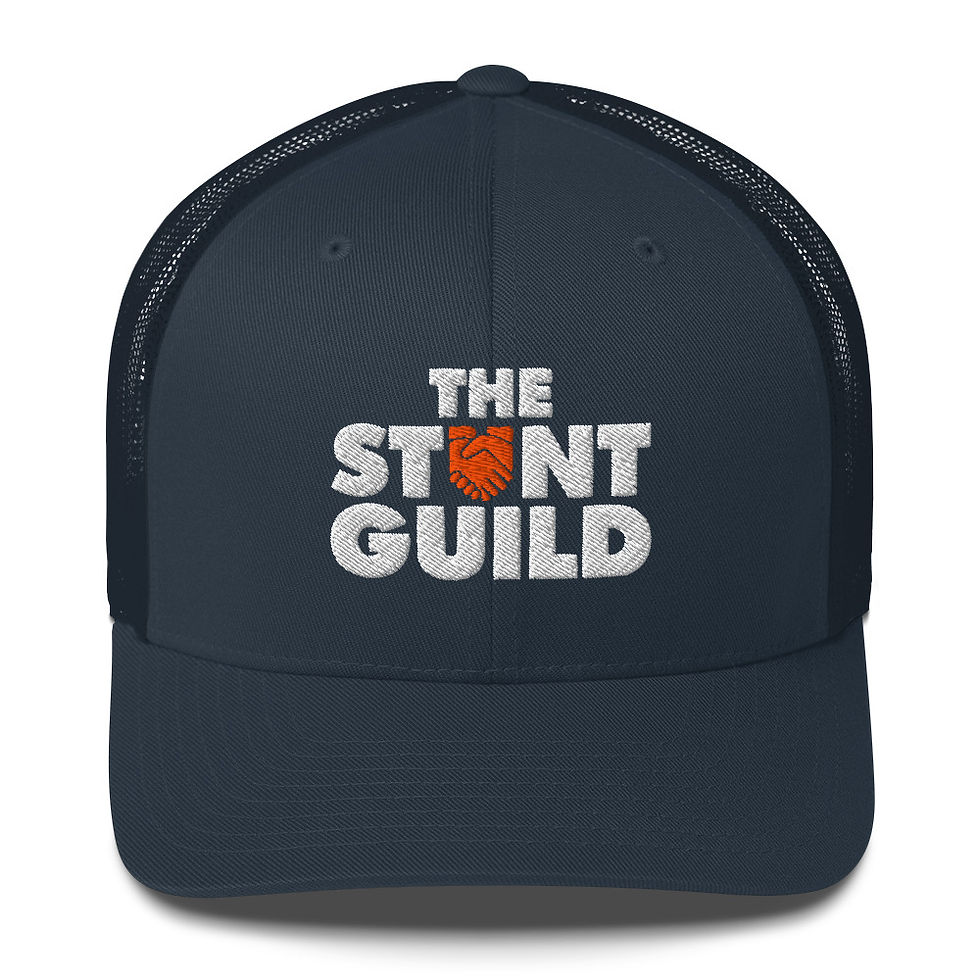 Thumbnail: Trucker Cap (unisex) - 2-colour Logo - Front