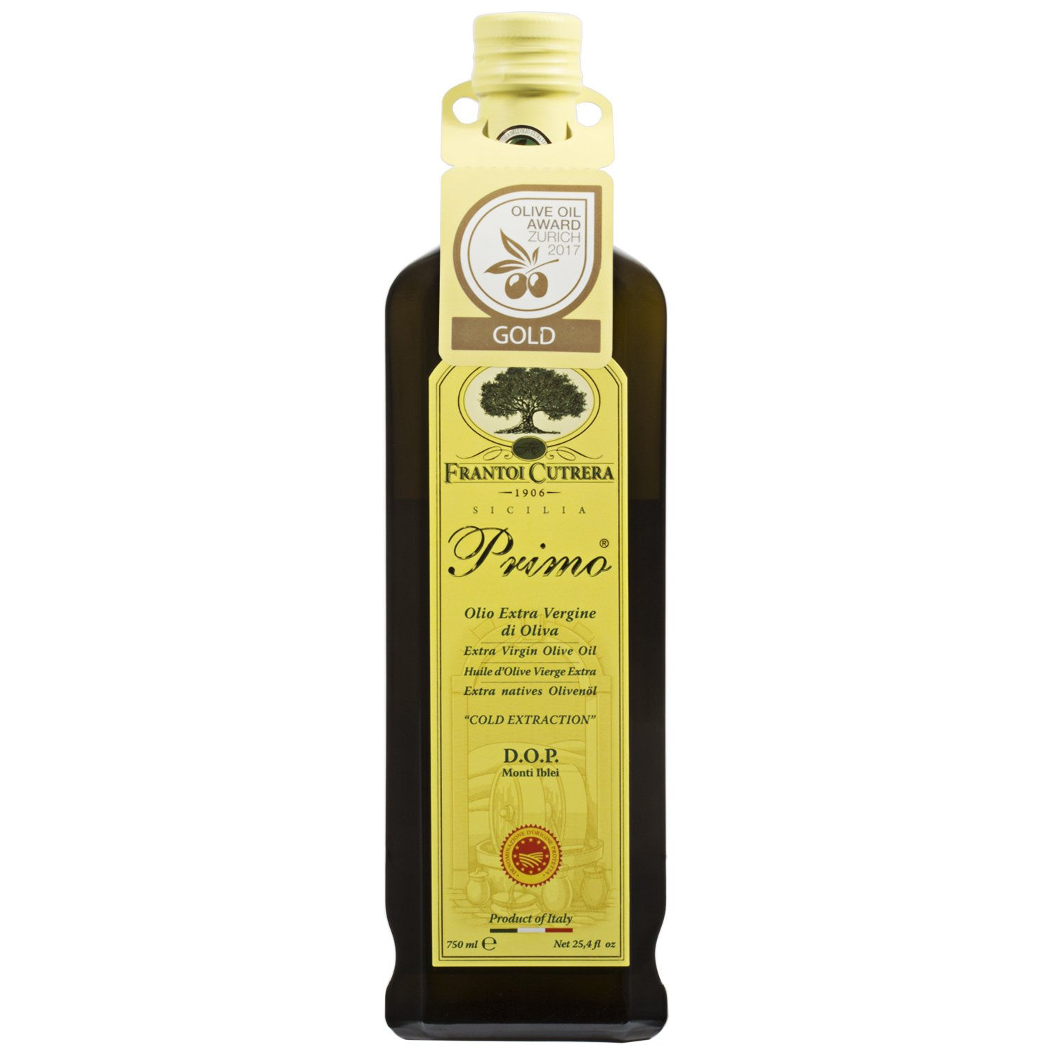 Frantoi Cutrera Primo Cold Extracted Italian Extra Virgin Olive Oil 25.4 fl