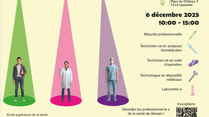 Portes ouvertes de l'Ecole supérieure de la santé.