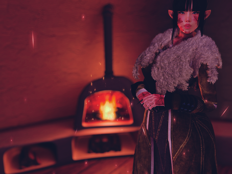 Sparks of pine