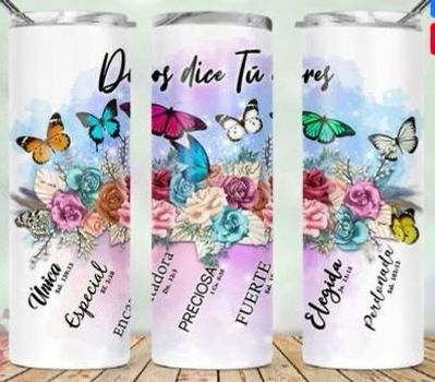 Spanish God says you are 20oz tumbler