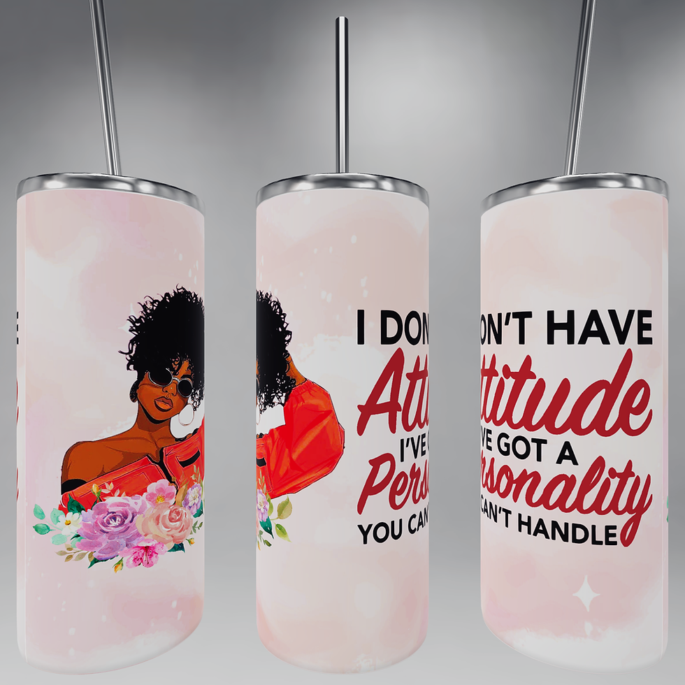 Thumbnail: Inspirational lady 20 oz tumbler
