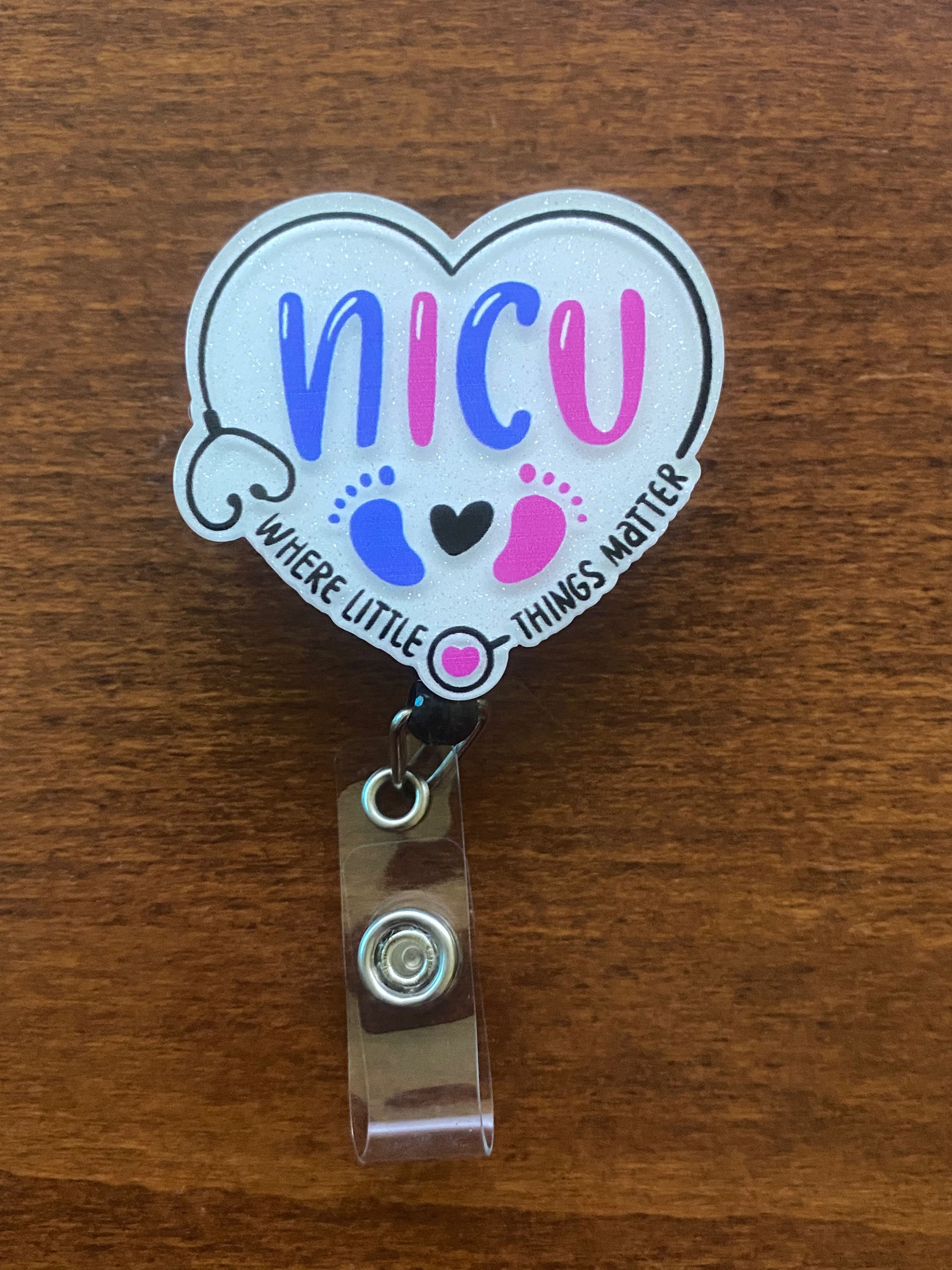 Retractable lanyard  NICU