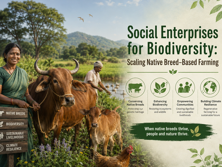 Social Enterprises for Biodiversity: Scaling Native Breed–Based Farming