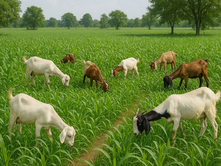 Fodder First: Role of Green Feed and Forages in Goat Health