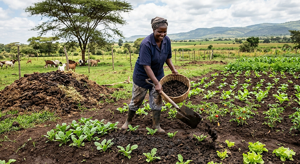 Restoring Soil Fertility with Goat and Sheep Dung: Nature’s Organic Fertilizer