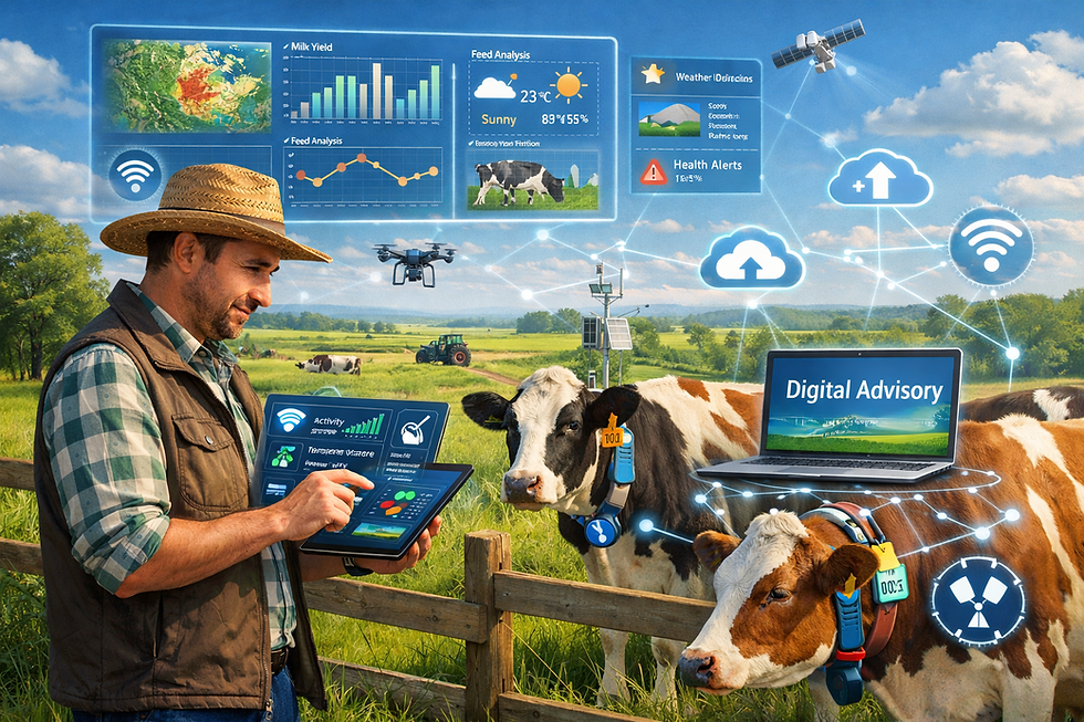 Digital Advisory and Data-Based Livestock Management for Farmers