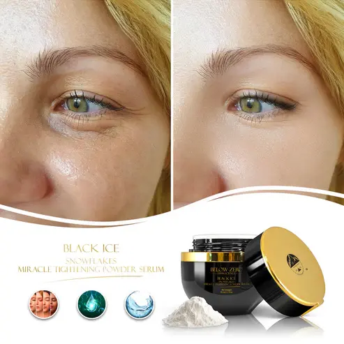 Thumbnail: Below Zero Black Ice Snowflakes Miracle Tightening Powder Serum