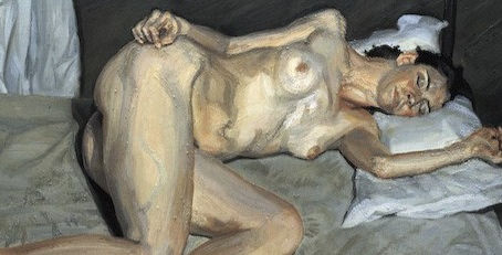 Donna nuda sul letto
