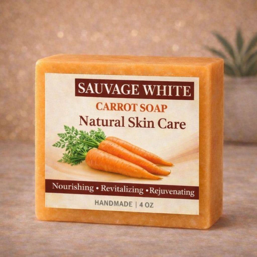 Carrots soap 4.oz