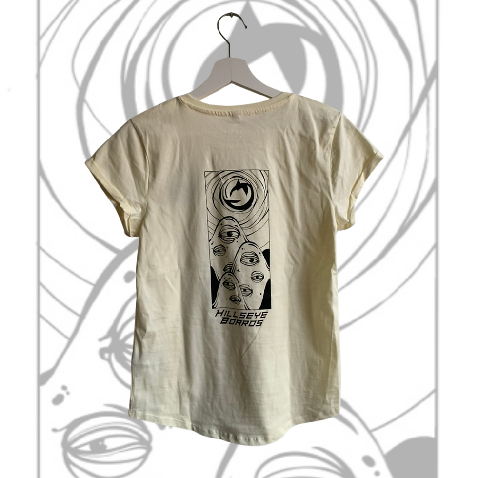 Thumbnail: T-Shirt Fitted (Rolled Sleeves) "HILLSEYE COUNTY"