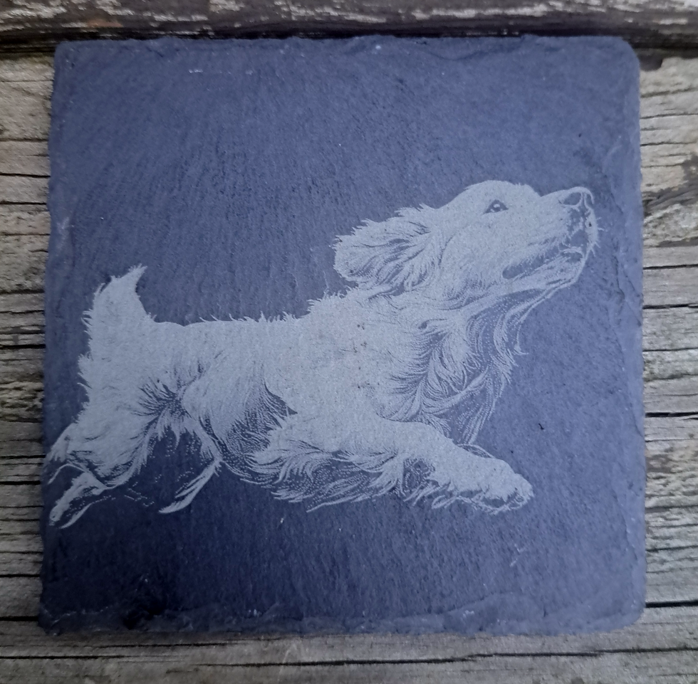 Boerboel Dog Slate drink Coaster 4 by 4 inch for dog lovers