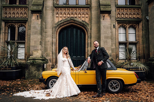 classic car for wedding