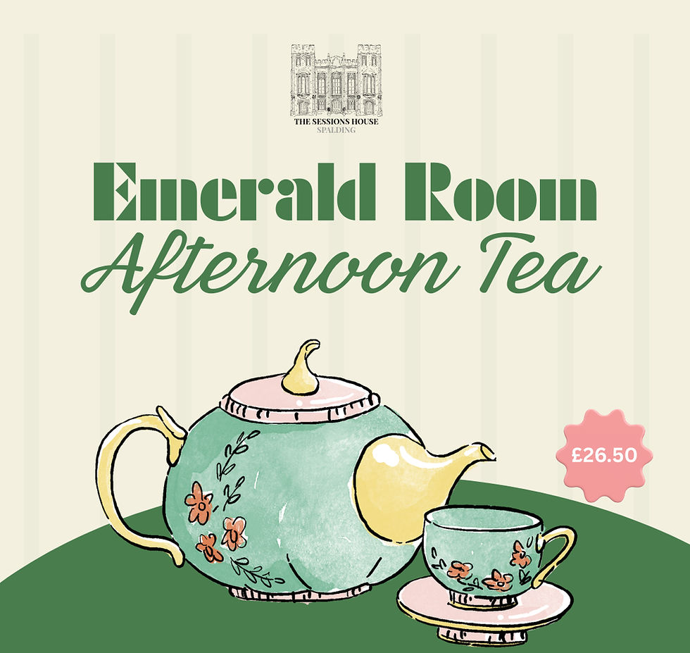 Friday afternoon tea in the Emerald Room