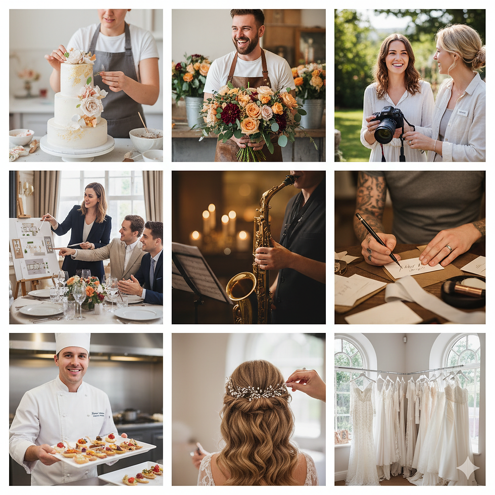 Your Dream Team Awaits! Wedding Open Day & Hand-Picked Supplier Showcase