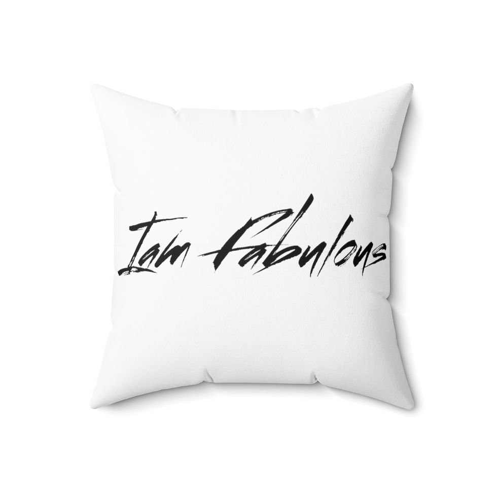 Thumbnail: I Am Fabulous Square Pillow
