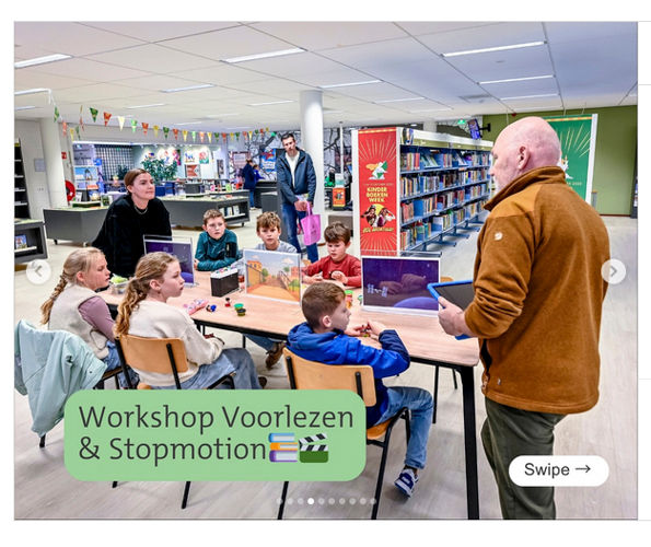 Voorlezen & stopmotion?