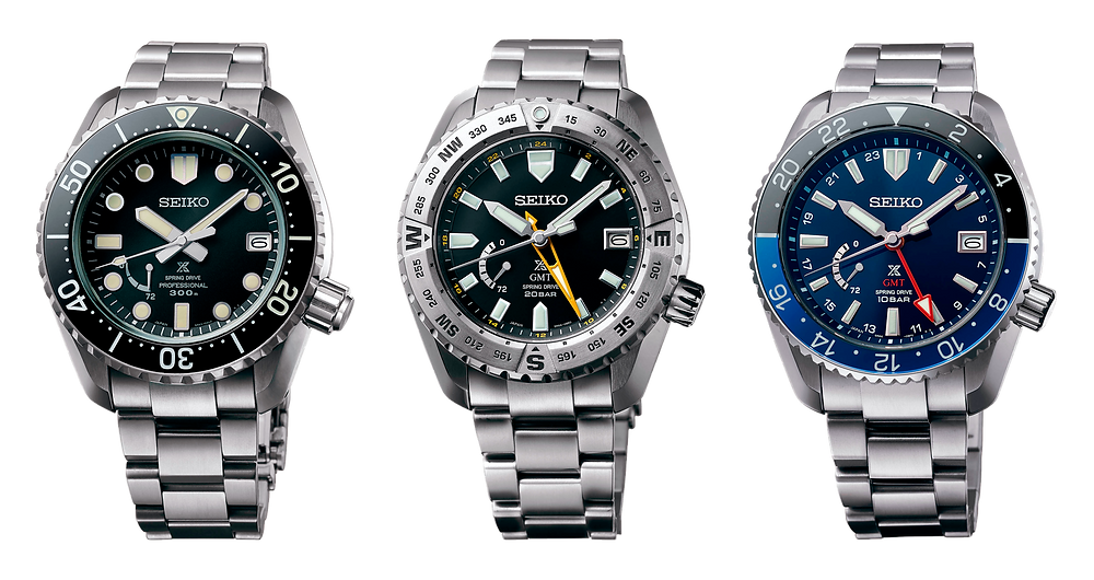 Relojes Prospex LX Tierra, Mar y Aire