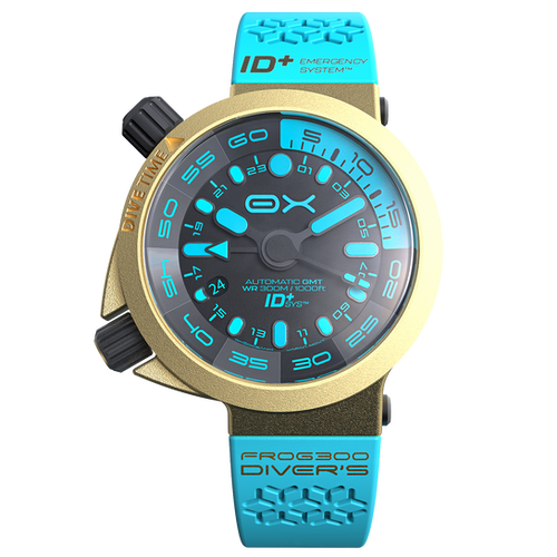 FROG300 GMT Gold Series 18K | OX Tool Watches