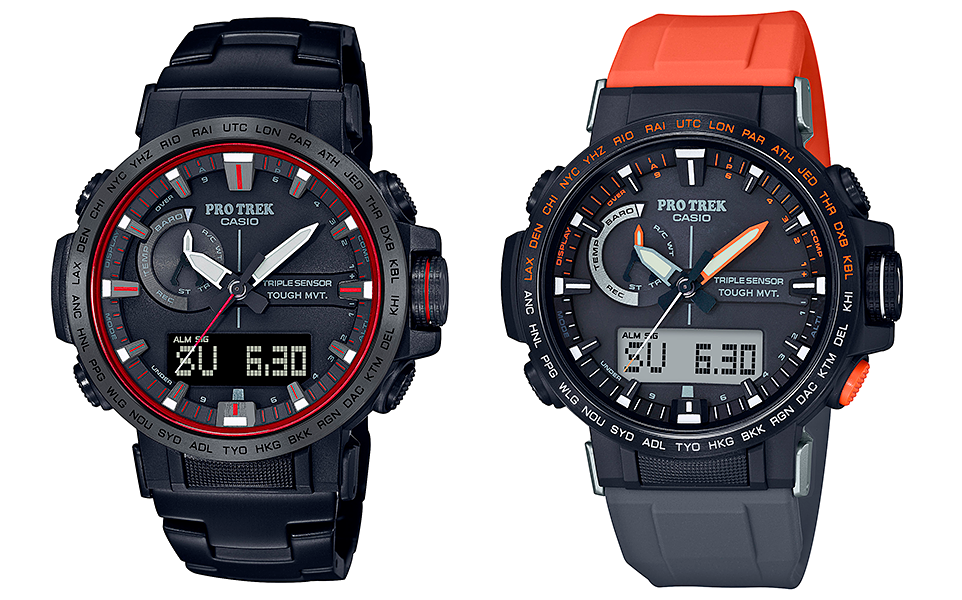 novedad 2021 reloj casio pro-trek referencia PRW-60YT-1