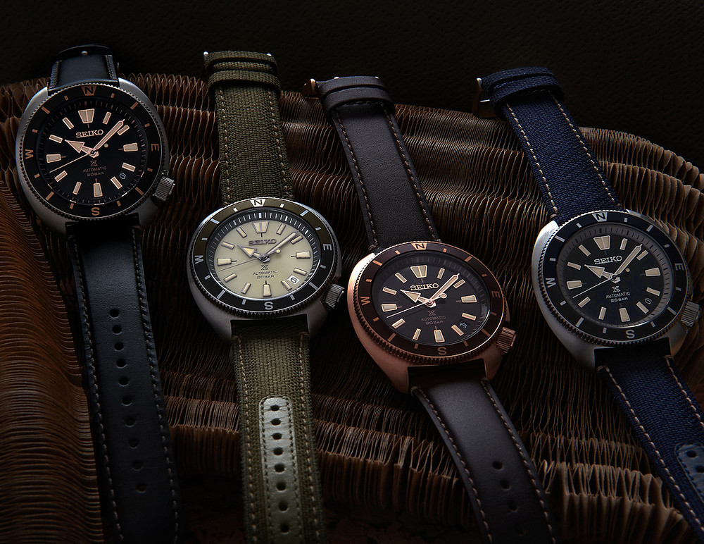 4 nuevos relojes seiko prospex land tourtoise 2021