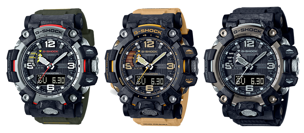 nuevos relojes para supervivencia g-Shock Mudmaster serie GWG-2000