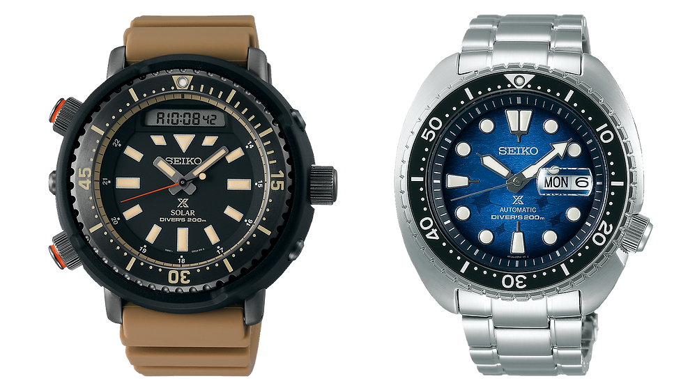 Relojes seiko arnie safary y king turtle, regalos perfectos Navidad 2020