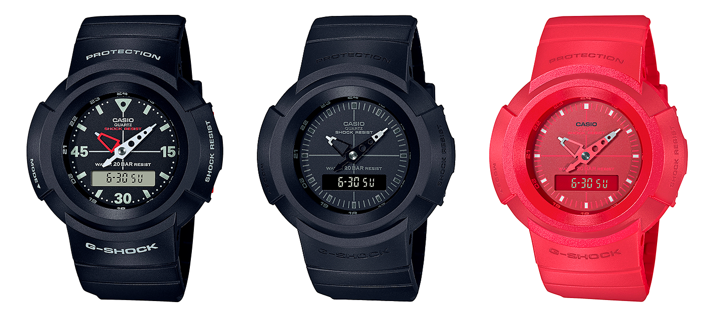 Reedicion De La Serie Aw 500 De G Shock