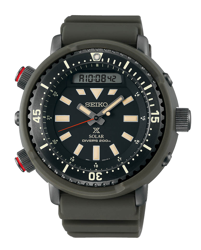 El nuevo Seiko Arnie SNJ031 de color verde militar para este verano