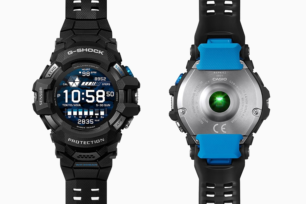 nuevo reloj casio gsw-h1000 primer smartwatch de la historia g-shock