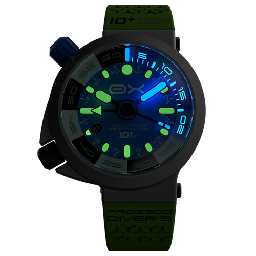 OX FROG300 GMT Tahiti Lime | OX Tool Watches