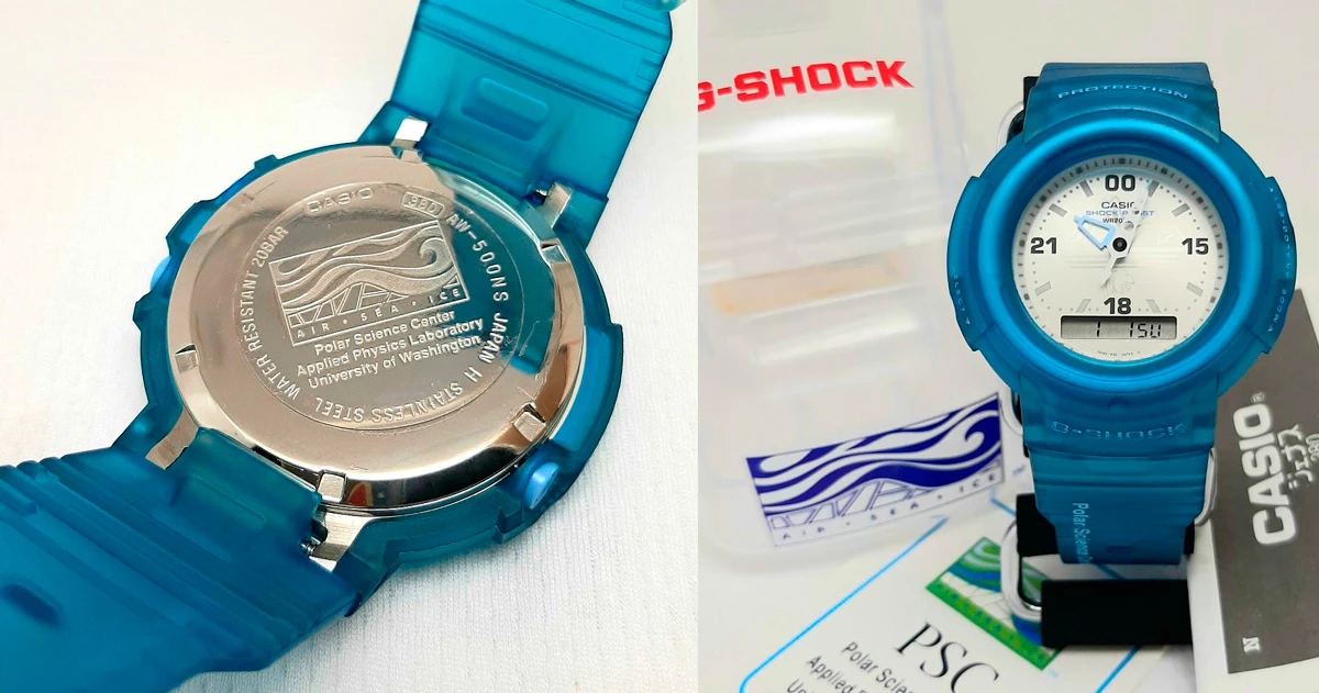 Reedicion De La Serie Aw 500 De G Shock